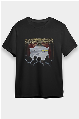 Fall Out Boy Baskılı Unisex Siyah Tişört
