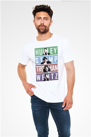 Fall Out Boy Beyaz Unisex Tişört T-Shirt - TişörtFabrikası