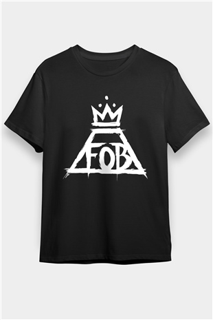 Fall Out Boy Siyah Unisex Tişört T-Shirt - TişörtFabrikası