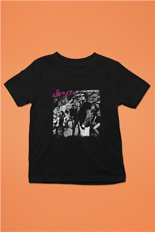 Falling In Reverse Baskılı Unisex Siyah Çocuk Tişört
