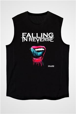Falling In Reverse Siyah Unisex Kolsuz Tişört
