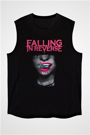 Falling In Reverse Siyah Unisex Kolsuz Tişört