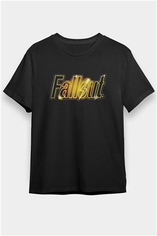 Fallout Siyah Unisex Tişört T-Shirt