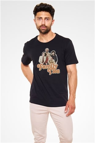 Family Ties Siyah Unisex Tişört