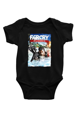Far Cry Siyah Bebek Body - Zıbın