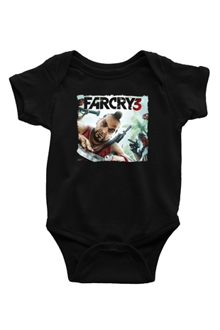 Far Cry Siyah Bebek Body - Zıbın