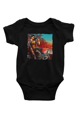 Far Cry Siyah Bebek Body - Zıbın
