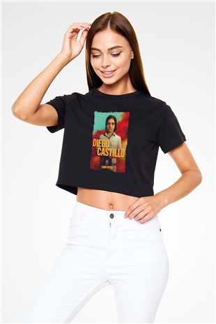 Far Cry Siyah  Crop Top Tişört