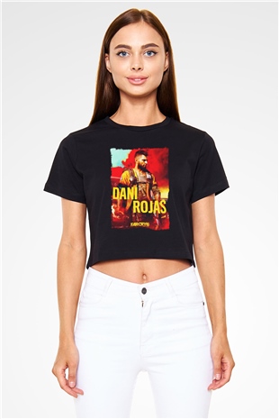 Far Cry Siyah  Crop Top Tişört