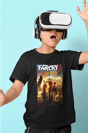 Far Cry Siyah Unisex Çocuk Tişört