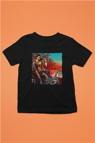 Far Cry Siyah Unisex Çocuk Tişört