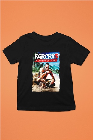 Far Cry Siyah Unisex Çocuk Tişört