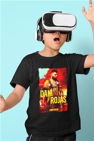 Far Cry Siyah Unisex Çocuk Tişört