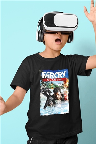 Far Cry Siyah Unisex Çocuk Tişört
