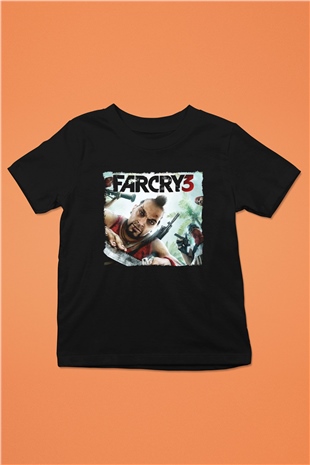 Far Cry Siyah Unisex Çocuk Tişört