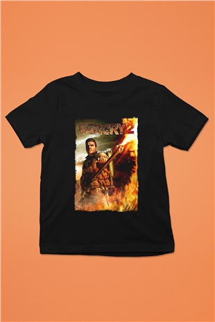Far Cry Siyah Unisex Çocuk Tişört