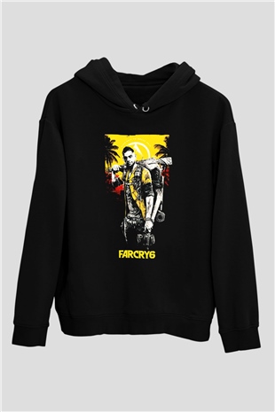 Far Cry Siyah Unisex Hoodie