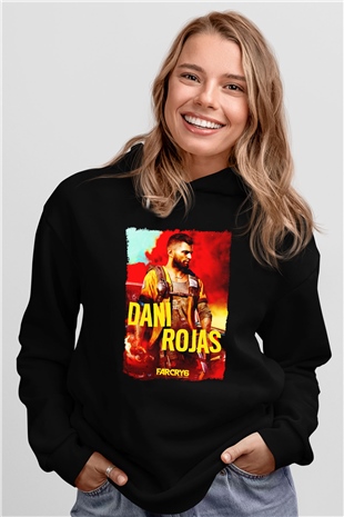 Far Cry Siyah Unisex Hoodie