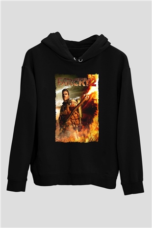 Far Cry Siyah Unisex Hoodie