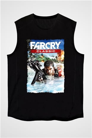 Far Cry Siyah Unisex Kolsuz Tişört