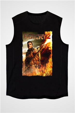 Far Cry Siyah Unisex Kolsuz Tişört