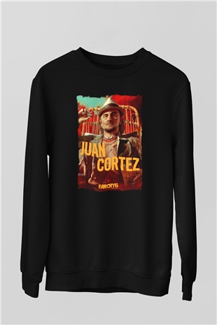 Far Cry Siyah Unisex Sweatshirt