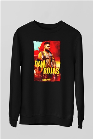 Far Cry Siyah Unisex Sweatshirt