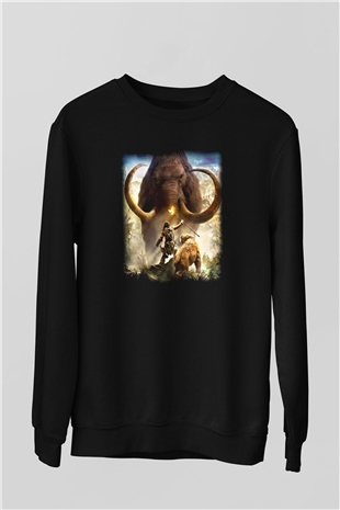 Far Cry Siyah Unisex Sweatshirt