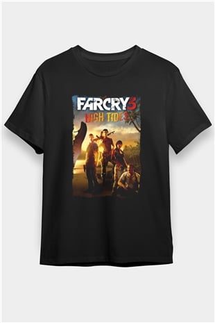 Far Cry Siyah Unisex Tişört T-Shirt