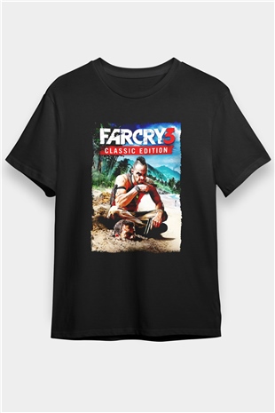 Far Cry Siyah Unisex Tişört T-Shirt