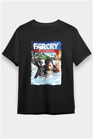 Far Cry Siyah Unisex Tişört T-Shirt