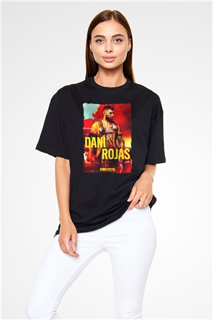 Far Cry Siyah Oversize Tişört Oversize T-shirt