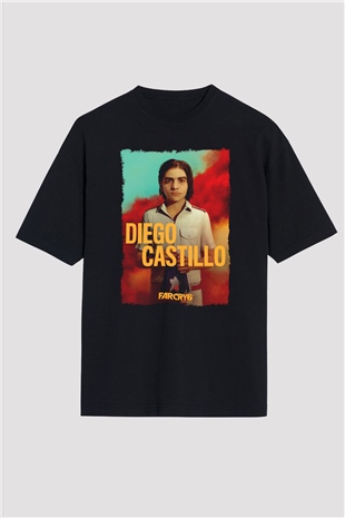 Far Cry Siyah Oversize Tişört Oversize T-shirt