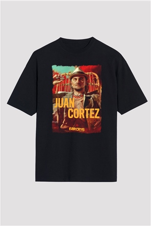 Far Cry Siyah Oversize Tişört Oversize T-shirt