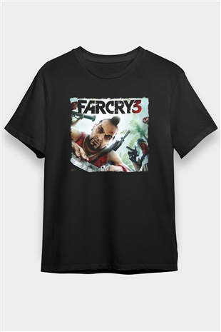 Far Cry Siyah Unisex Tişört T-Shirt