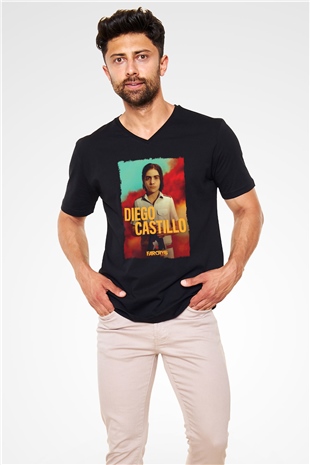 Far Cry Siyah Unisex V Yaka Tişört