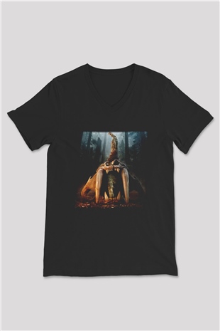 Far Cry Siyah Unisex V Yaka Tişört T-Shirt