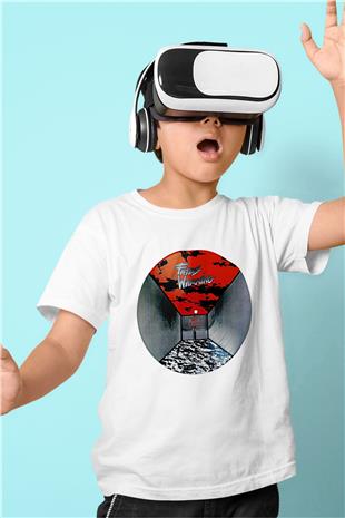 Fates Warning Baskılı Beyaz Unisex Beyaz Çocuk Tişört - Tshirt