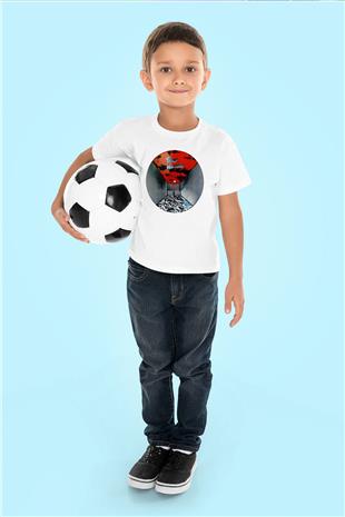 Fates Warning Baskılı Beyaz Unisex Beyaz Çocuk Tişört - Tshirt