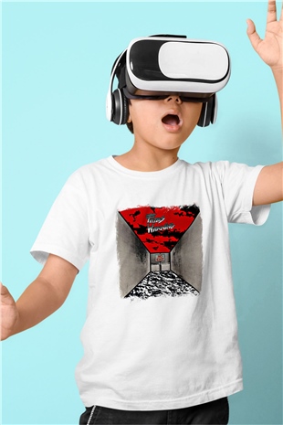 Fates Warning Baskılı Unisex Beyaz Çocuk Tişört