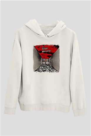 Fates Warning Baskılı Unisex Beyaz Hoodie