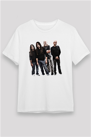 Fates Warning Baskılı Unisex Beyaz Tişört