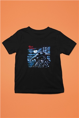 Fates Warning Baskılı Unisex Siyah Çocuk Tişört