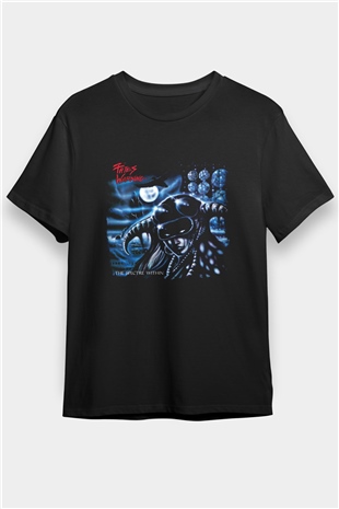 Fates Warning Baskılı Unisex Siyah Tişört