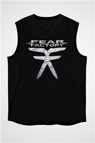Fear Factory Siyah Unisex Kolsuz Tişört