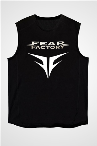 Fear Factory Siyah Unisex Kolsuz Tişört