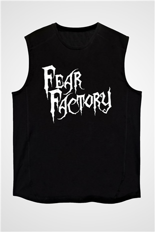 Fear Factory Siyah Unisex Kolsuz Tişört