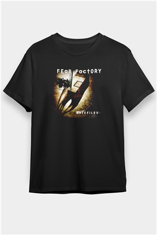 Fear Factory Siyah Unisex Tişört T-Shirt - TişörtFabrikası