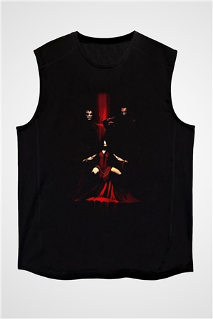 Fear Siyah Unisex Kolsuz Tişört