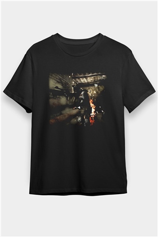 Fear Siyah Unisex Tişört T-Shirt